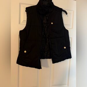 Ralph Lauren Reversible Leopard Puffer Vest – Size Large